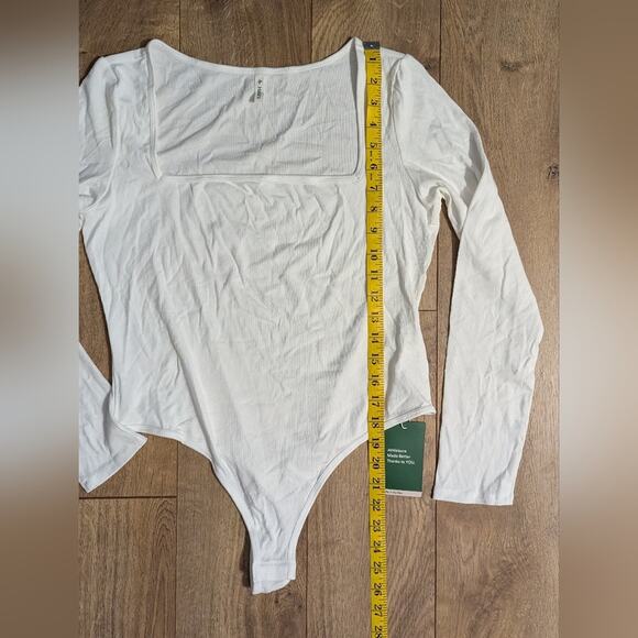 NWT Halara Square Neck Bodysuit Size Large - Picture 8 of 8